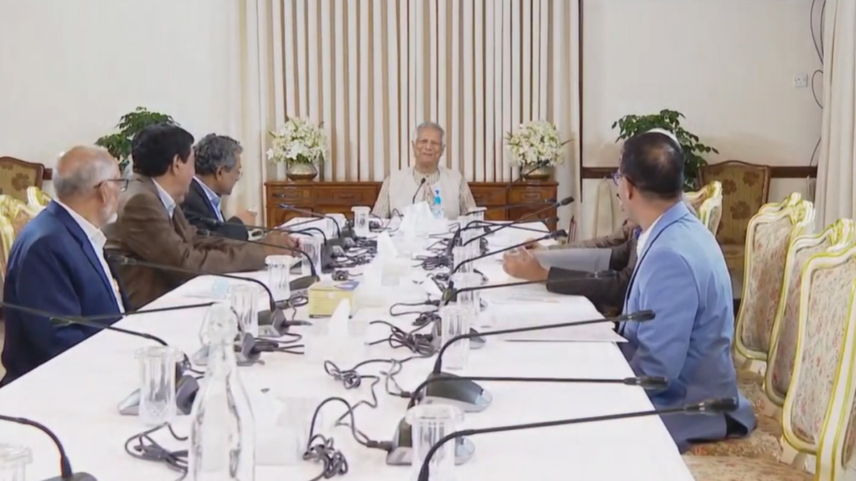 জুলাই সনদ তৈরির প্রক্রিয়া হতে হবে স্বচ্ছ ও দৃশ্যমান: প্রধান উপদেষ্টা