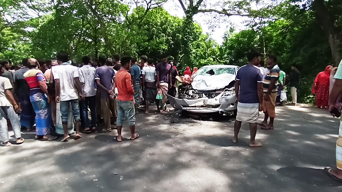 নাটোরে প্রাইভেটকারের ধাক্কায় ভ্যানচালক নিহত