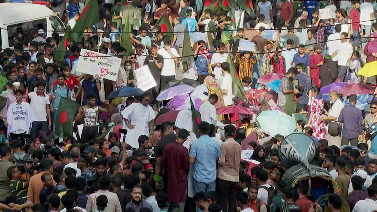 ৯ জুলাই ২০২৪: দেশজুড়ে সকাল-সন্ধ্যা চলে ‘বাংলা ব্লকেড’