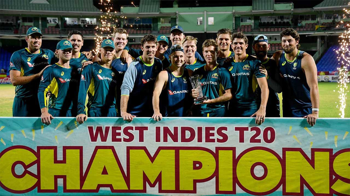 ক্যারিবীয়দের ধবলধোলাই করলো অস্ট্রেলিয়া