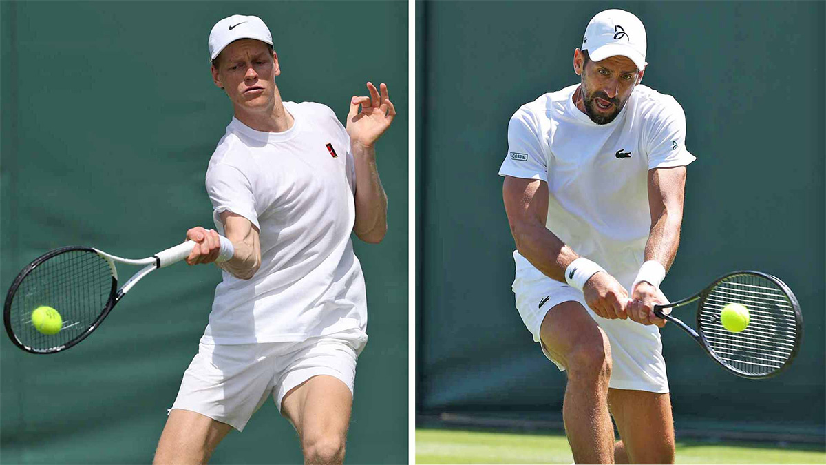 কোয়ার্টার ফাইনালে জকোভিচ-সিনার