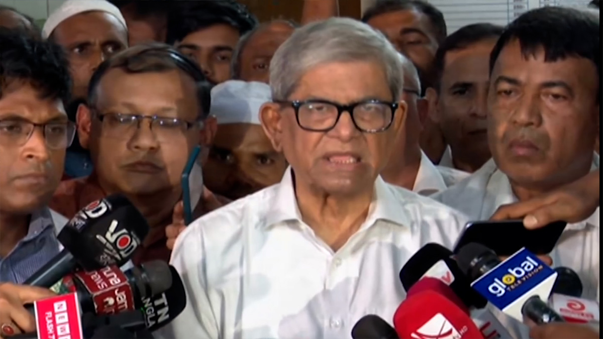 গণহত্যার দায়ে শুধু শেখ হাসিনা নয়, আ. লীগেরও বিচার হওয়া উচিত: ফখরুল