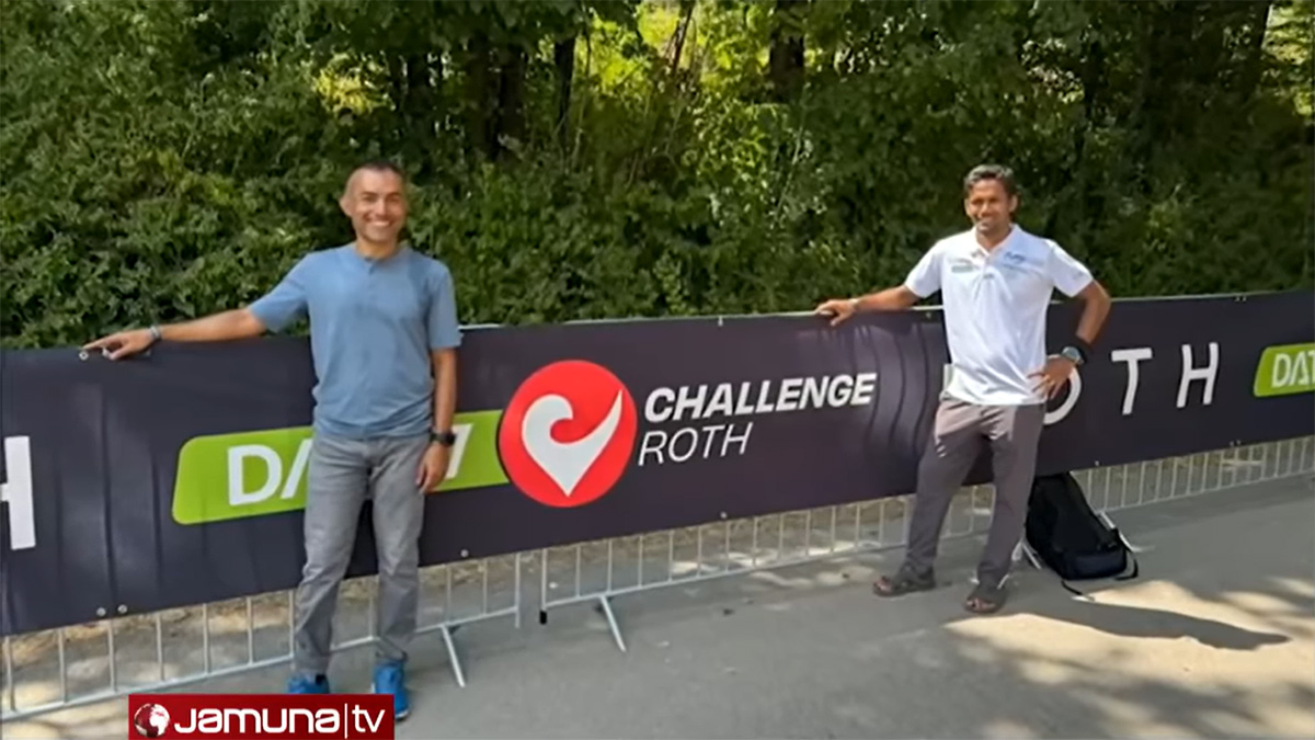 জার্মানিতে ইতিহাস গড়েছেন বাংলাদেশের আয়রনম্যান আরাফাত