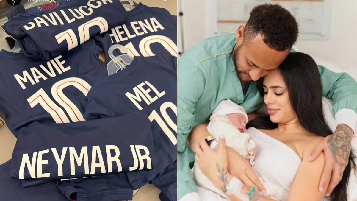 চতুর্থবারের মতো বাবা হওয়ায় নেইমারকে বিশেষ উপহার পাঠালো পিএসজি