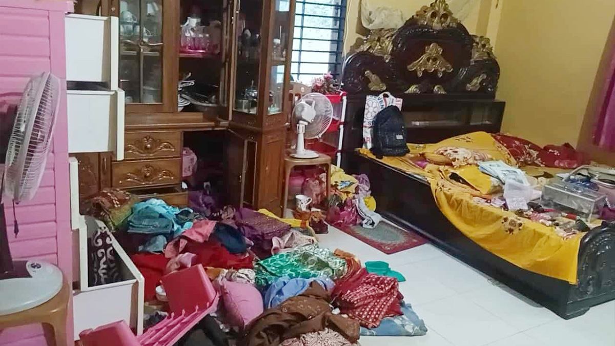 ভাঙ্গায় প্রবাসীর বাড়িতে ডাকাতি, স্বর্ণ ও কোরবানির গোশত লুট