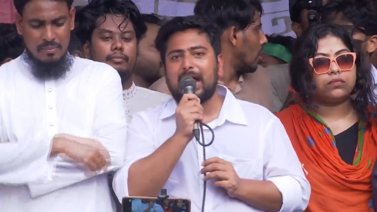 এনসিপি সন্ত্রাসীদের মানবাধিকারেও বিশ্বাস করে: নাহিদ