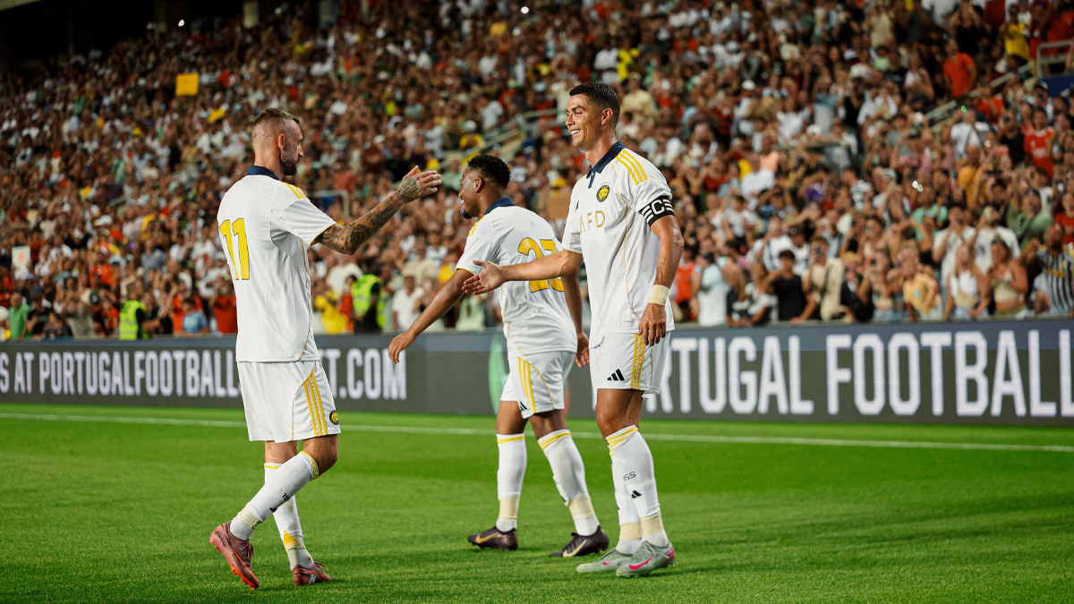 রোনালদোর হ্যাটট্রিকে বড় জয় আল নাসরের