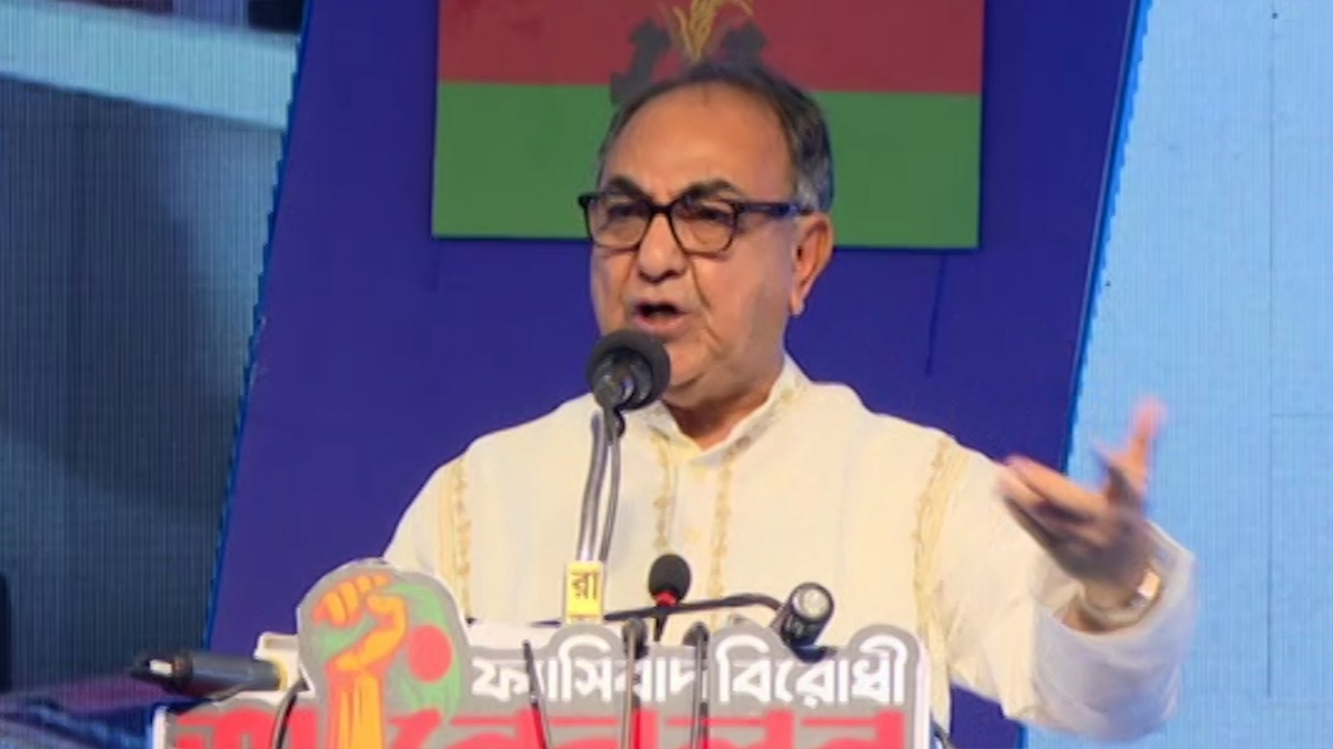 যতই চক্রান্ত হোক, সরকার থেকে নির্বাচন আদায় করে ছাড়বে বিএনপি: মির্জা আব্বাস