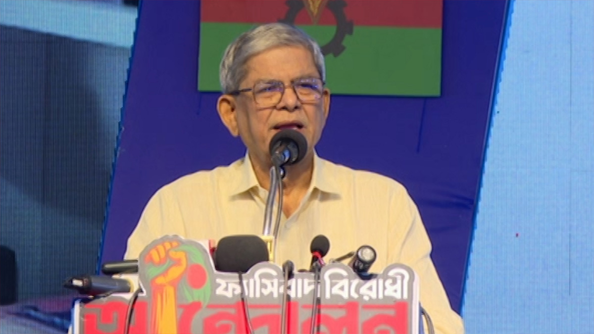 দেশে অস্থিরতা তৈরি করে গণতন্ত্রের উত্তরণ বিলম্বিত করার ষড়যন্ত্র চলছে: মির্জা ফখরুল