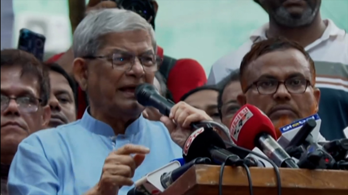 আওয়ামী লীগকে রাজনৈতিকভাবে নিশ্চিহ্ন করতে পারলেই মিলবে ফ্যাসিবাদমুক্তি: মির্জা ফখরুল