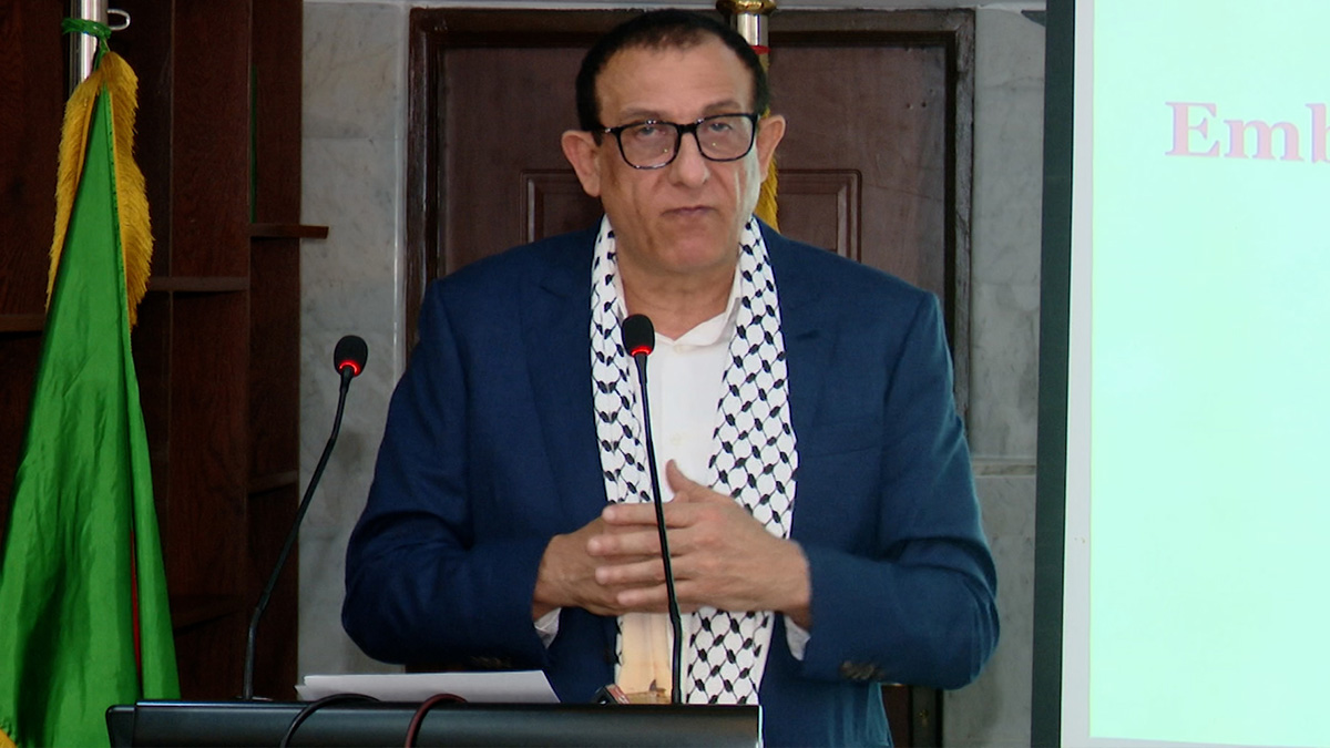 ইসরায়েল ও তার মিত্রদের অর্থে চলা বিশ্ববিদ্যালয়ে আর পড়বে না ফিলিস্তিনিরা: রাষ্ট্রদূত ইউসুফ