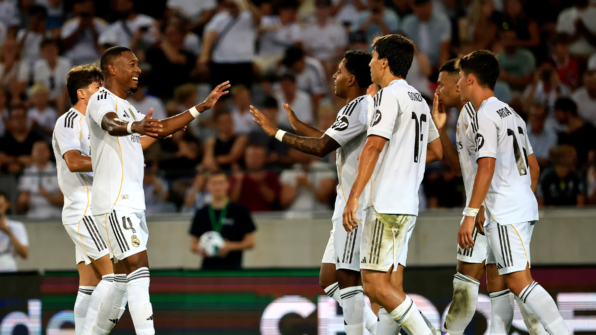 অস্ট্রিয়ান ক্লাব ডব্লিউএসজি টিরোলকে ৪-০ গোলে হারিয়েছে রিয়াল মাদ্রিদ