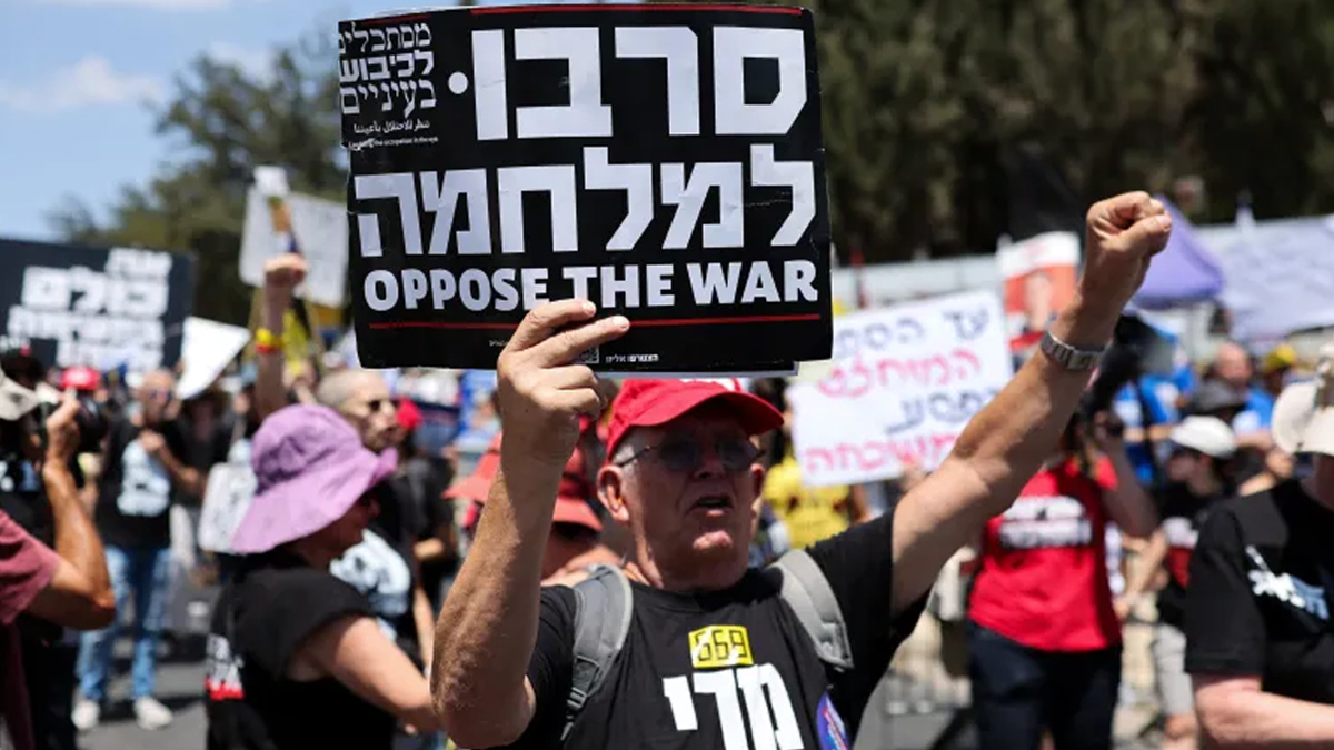 ট্রাম্পকে গাজা যুদ্ধ বন্ধের আহ্বান জানিয়ে চিঠি ইসরায়েলি অবসরপ্রাপ্ত ৬শ’ কর্মকর্তার