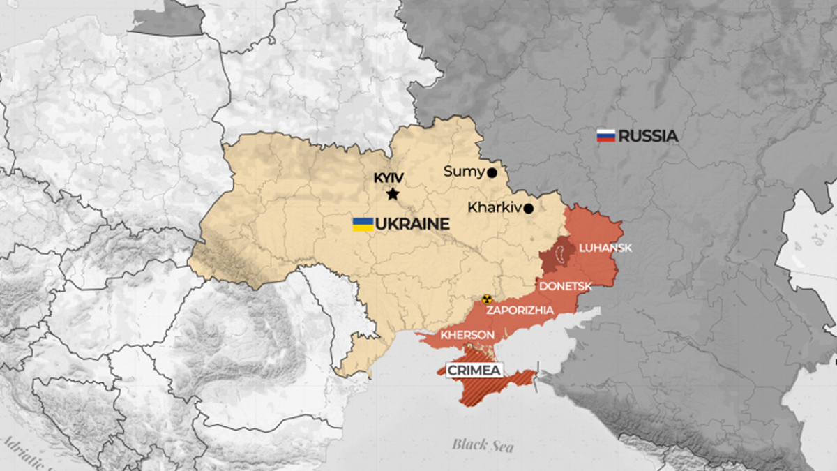ইউক্রেনের কতখানি এলাকা নিয়ন্ত্রণ করছে রাশিয়া?