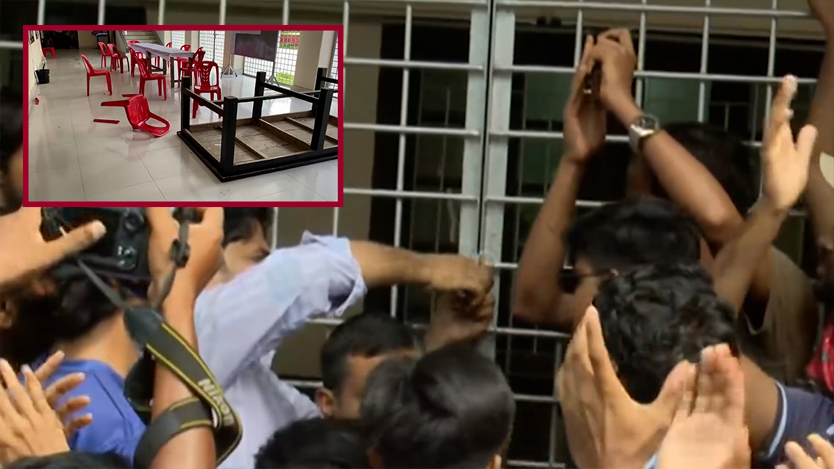 রাকসুর কার্যালয়ে ছাত্রদল নেতাকর্মীদের তালা, ভাঙচুরের অভিযোগ