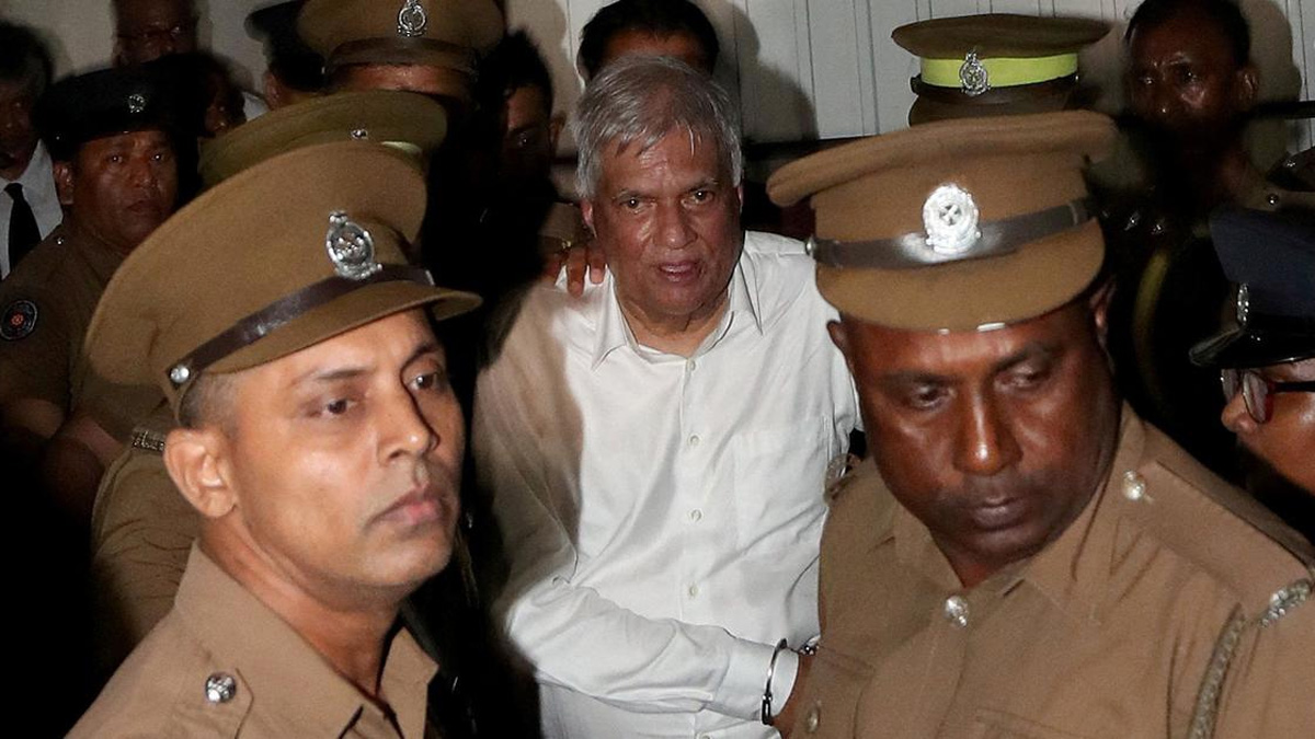 জামিন পেয়েছেন শ্রীলঙ্কার সাবেক প্রেসিডেন্ট রনিল বিক্রমাসিংহে