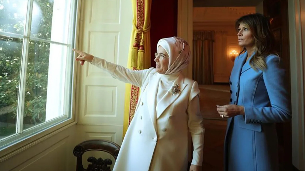 গাজার শিশুদের পক্ষে কথা বলার জন্য মেলানিয়া ট্রাম্পকে আহ্বান তুরস্কের ফার্স্ট লেডির