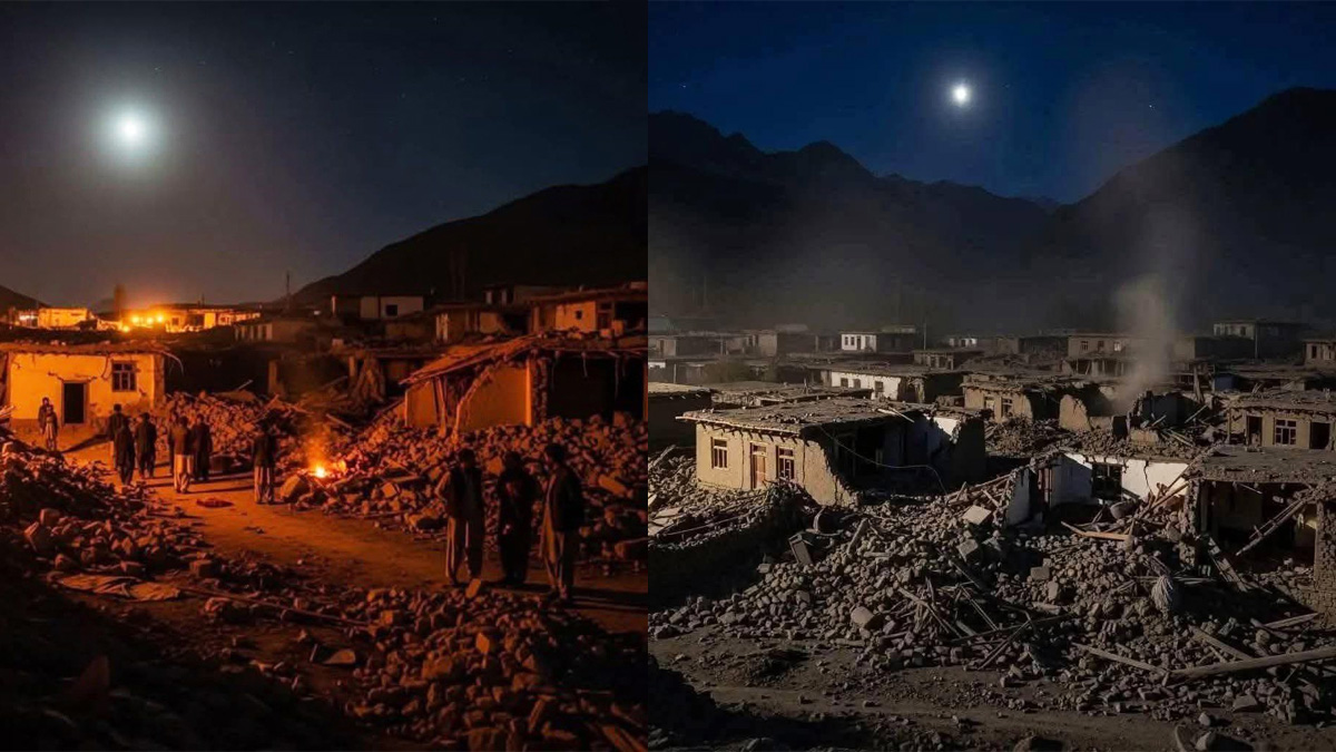 আফগানিস্তানে ৬ মাত্রার ভূমিকম্পে নিহত বেড়ে ৫০০