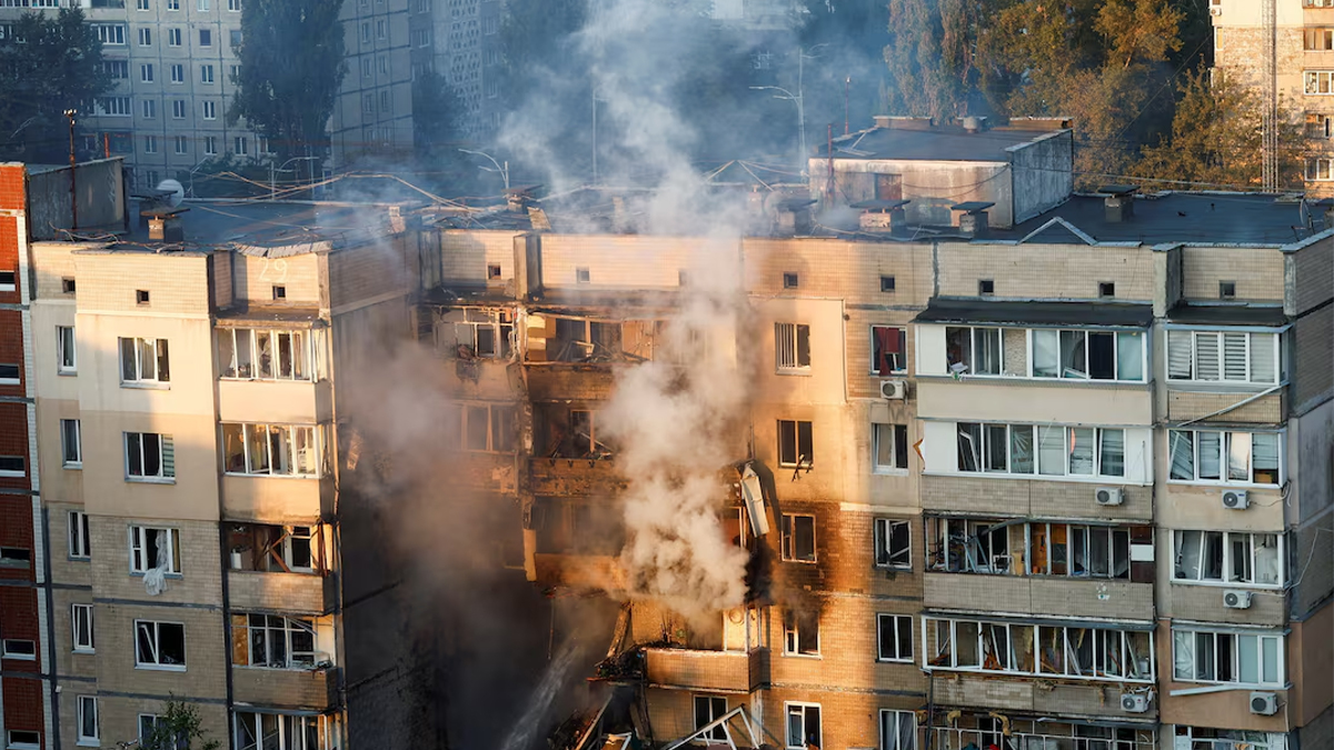 ইউক্রেনের প্রধান সরকারি ভবনে হামলা রাশিয়ার