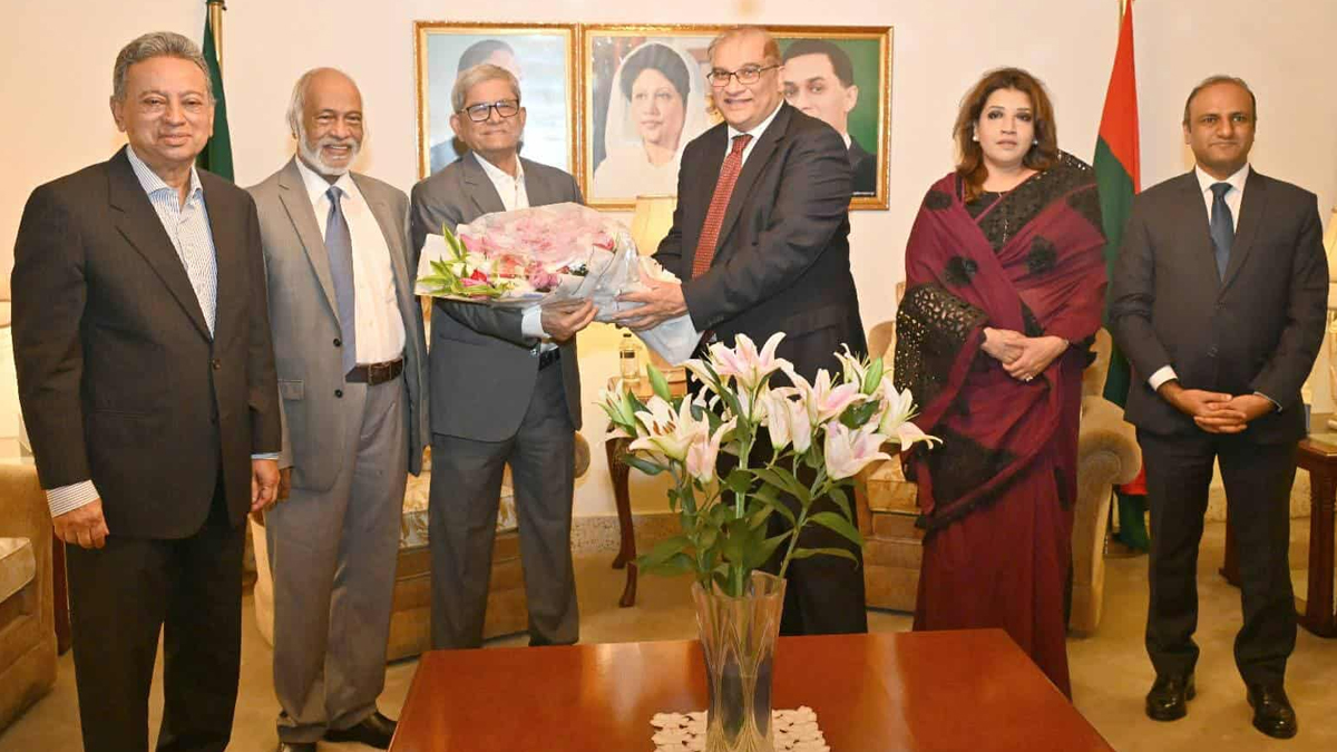 বিএনপি মহাসচিবের সঙ্গে নতুন পাকিস্তানি হাইকমিশনারের সৌজন্য সাক্ষাৎ