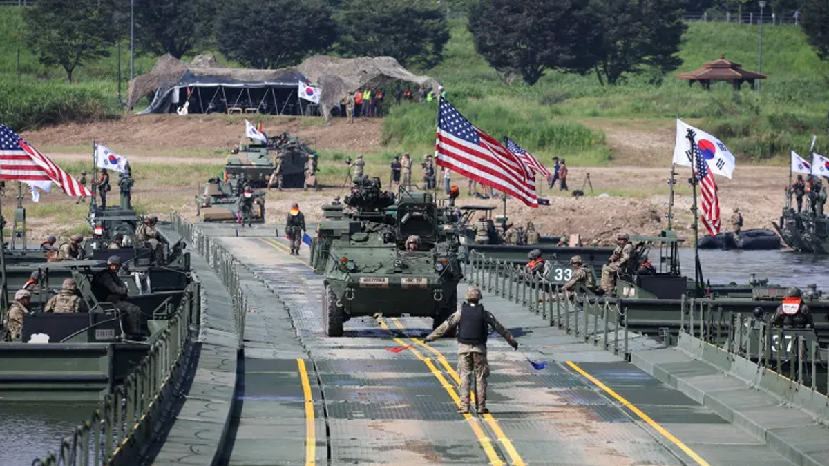 যুক্তরাষ্ট্র-জাপান-দক্ষিণ কোরিয়ার সামরিক মহড়ার বিরুদ্ধে সতর্কবার্তা উ. কোরিয়ার